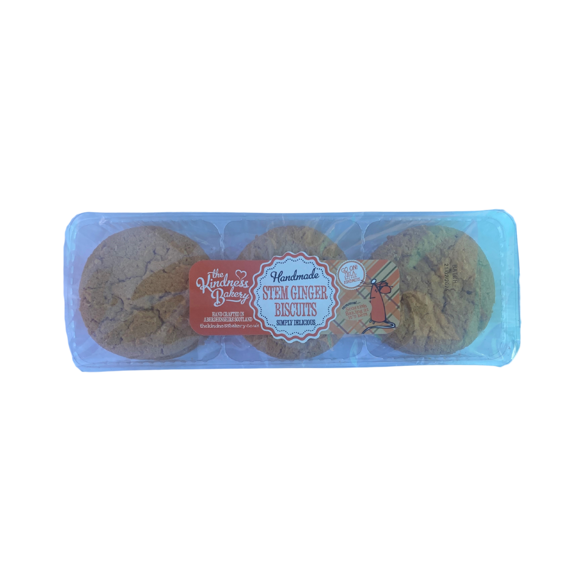Stem Ginger Biscuits 150g