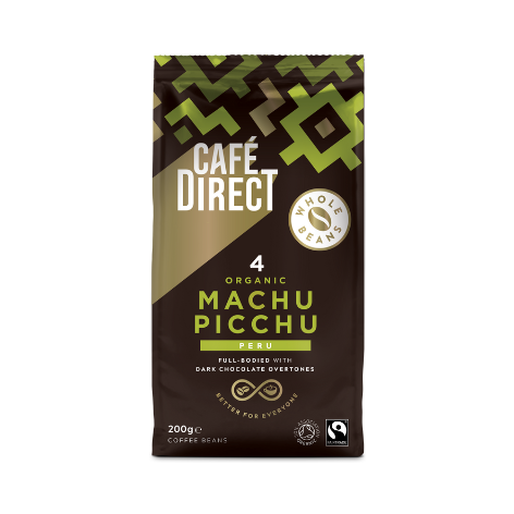 Machu Picchu Decaf Organic Whole Beans (200g)