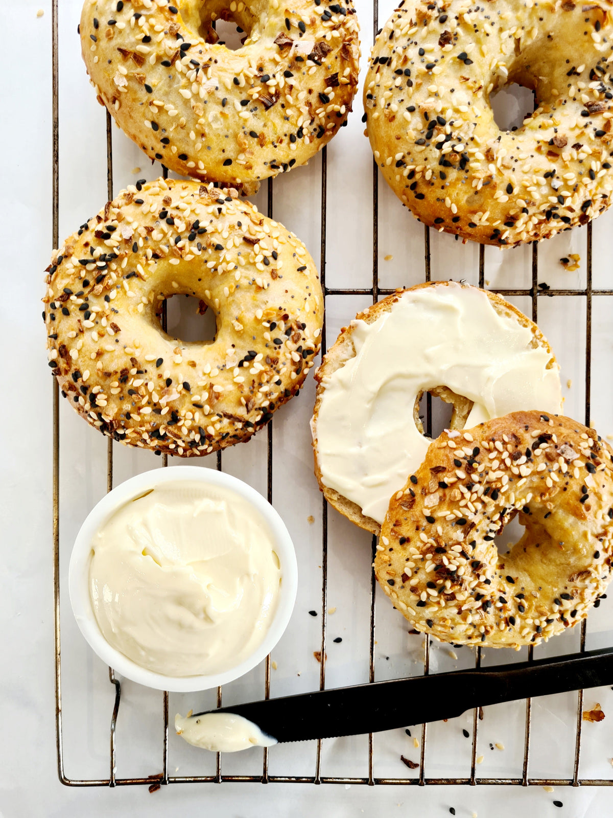 Easy Homemade Beer Bread Bagels