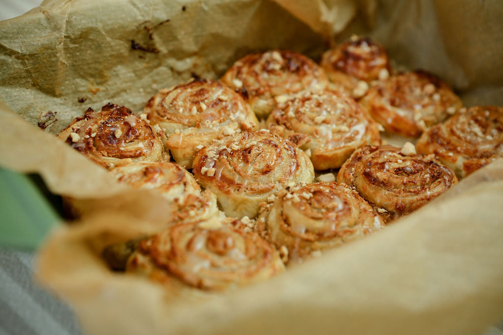 Cashew Cinnamon Rolls