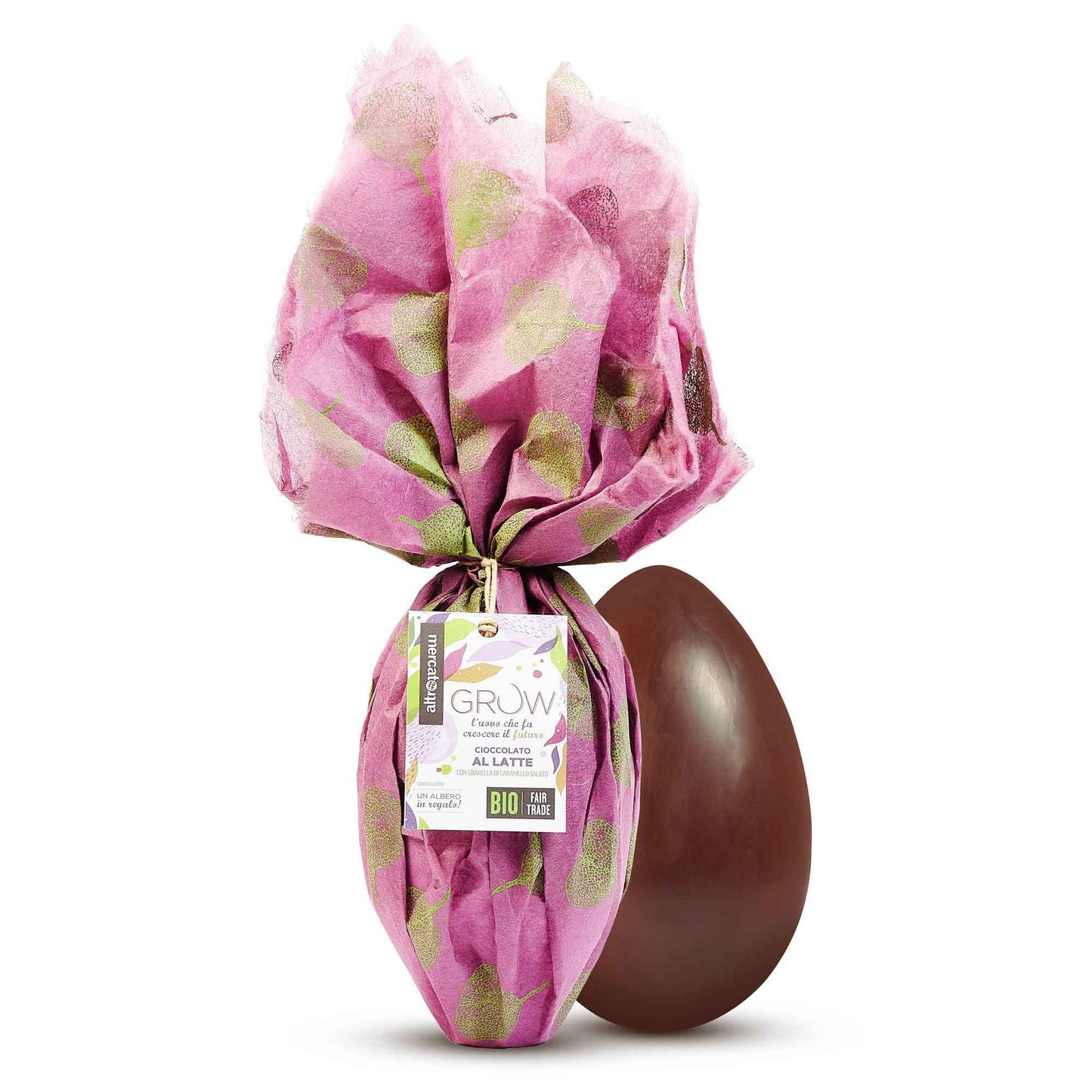 Luxury Salted Caramel Milk Chocolate Easter Egg (350g)