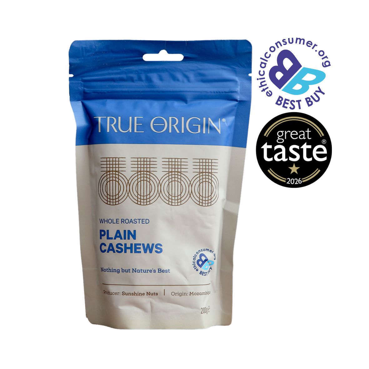 Plain Cashews 200g