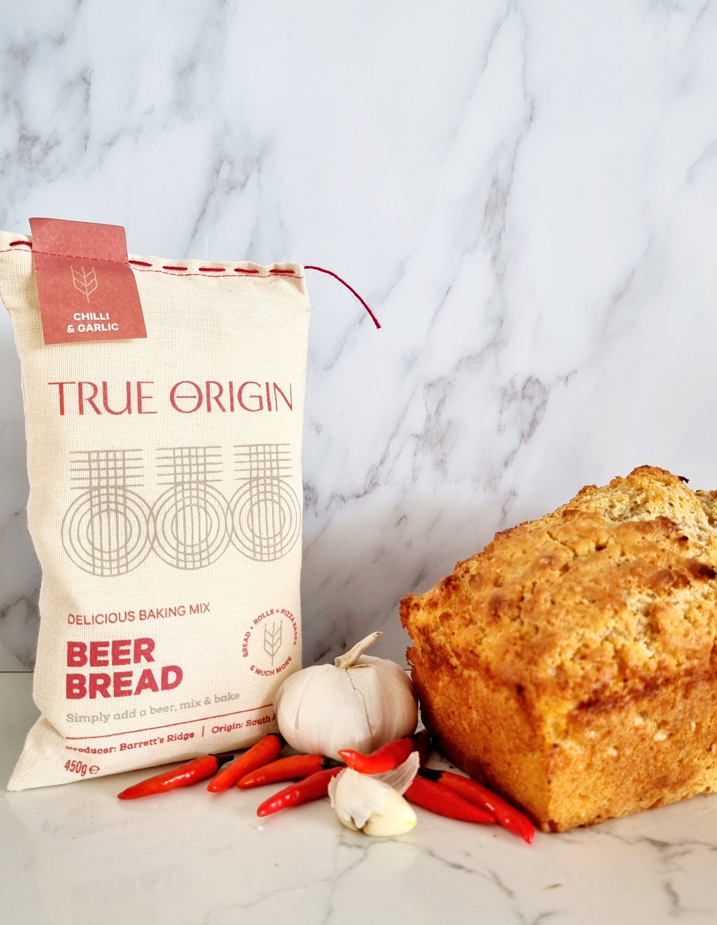 Chilli & Garlic Beer Bread (450g)