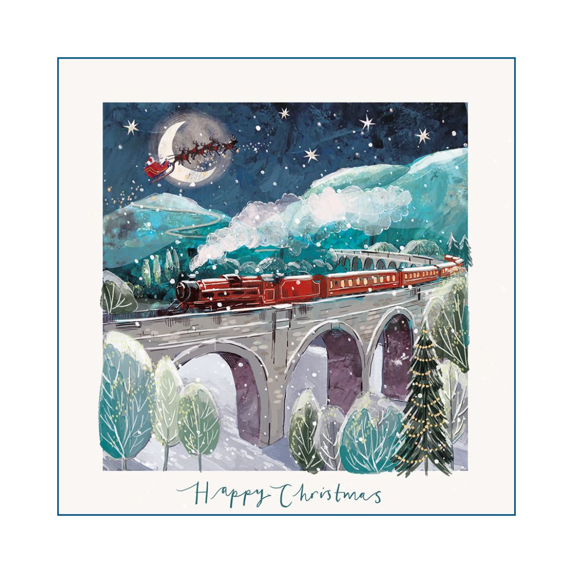 Santa Express Christmas Cards (Pack of 10)