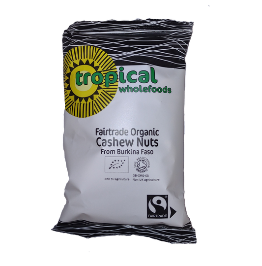 Fairtrade Organic Cashew Nuts (150g)